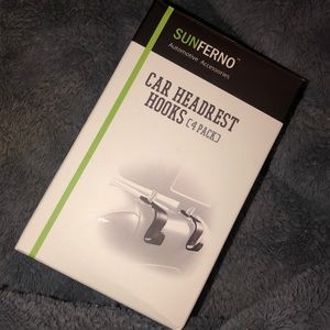 Car headrest hooks (2 pack)